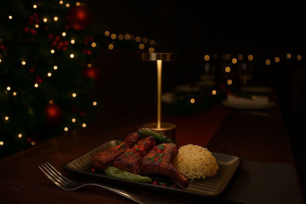 christmas image of food